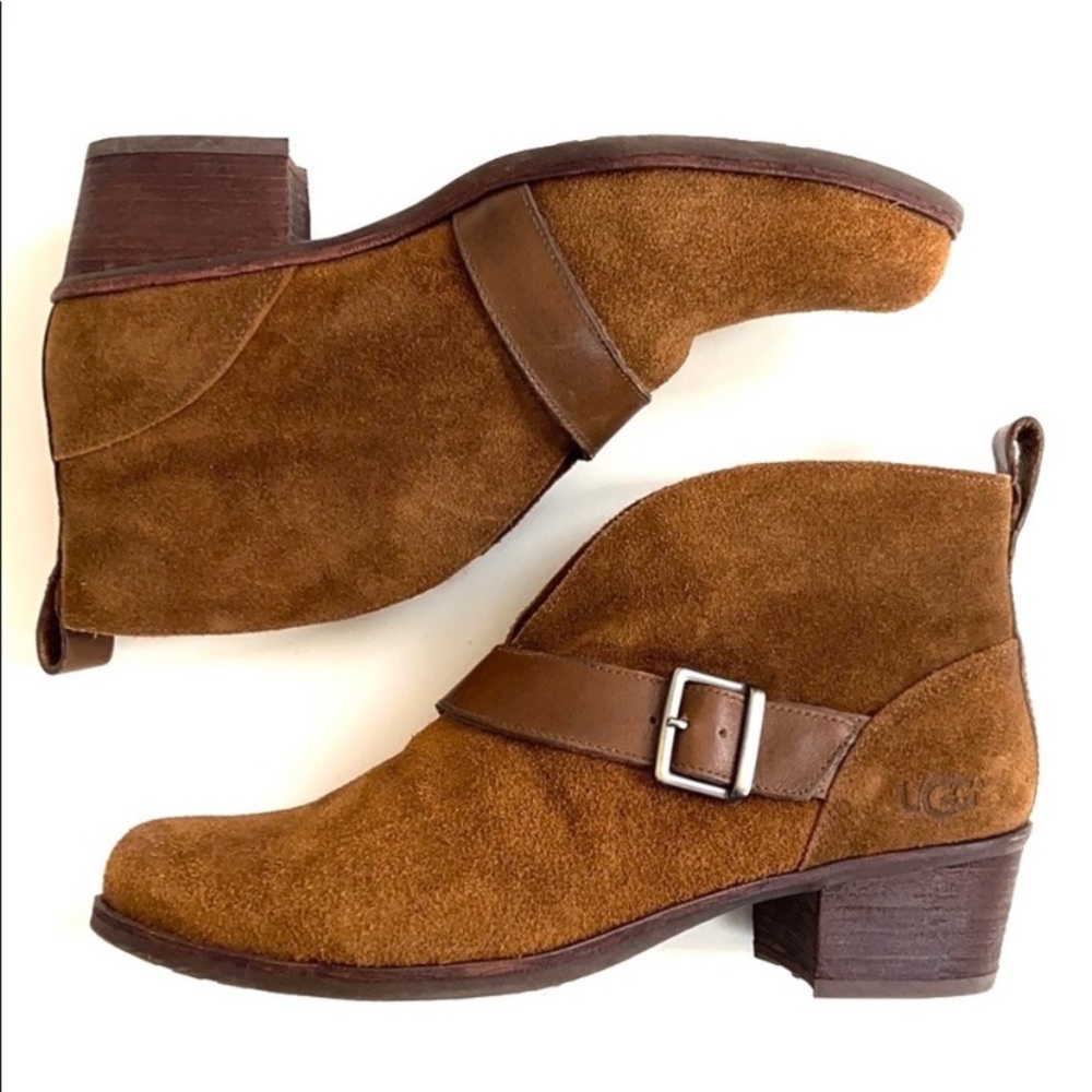 Like New UGG Leather Booties - Picture 2 of 12